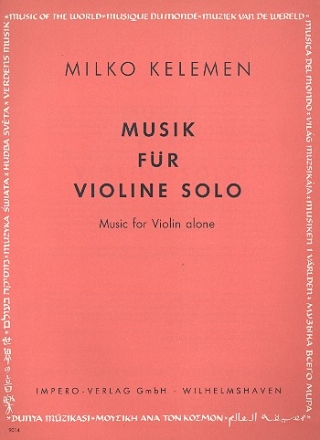 Musik fr Violine solo