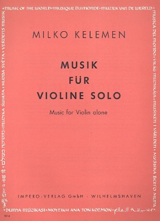 Musik fr Violine solo