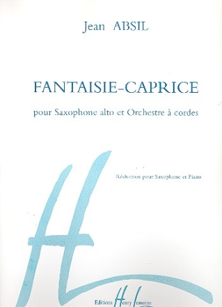 Fantaisie-Caprice pour saxophone alto et piano