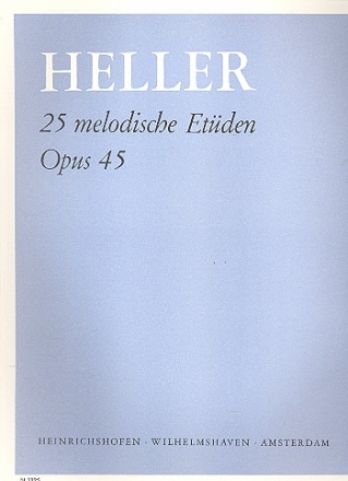 25 melodische Etden op.45 fr Klavier