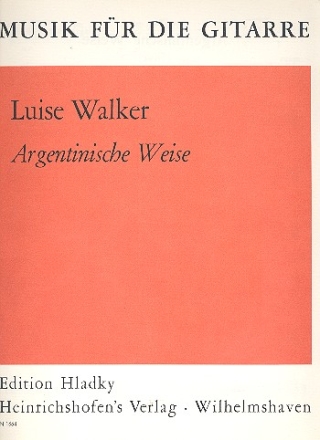 Argentinische Weise (Triste) fr Gitarre