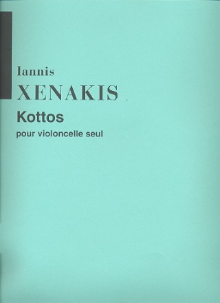 Kottos pour violoncelle seule 1977