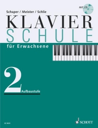 Klavierschule fr Erwachsene Band 2 (+CD) fr Klavier