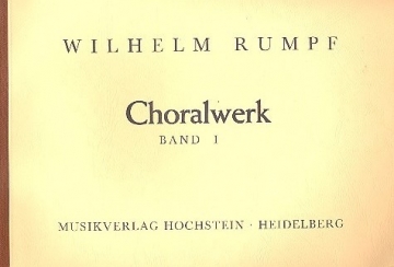 Das Choralwerk Band 1 fr Orgel