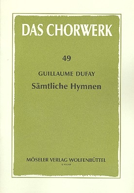 Smtliche Hymnen zum Proprium de tempore, Proprium de sanctis und Commune sanctorum fr 3-4 gemischte Stimmen Partitur (la/dt)