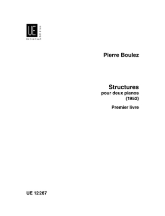 Structures pour 2 pianos premier livre,   Partitur
