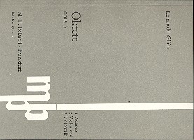 Oktett op.5 fr 4 Violinen, 2 Violen und 2 Violoncelli Studienpartitur