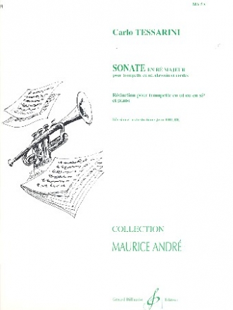 Sonate re majeur pour trompette et piano (orgue)
