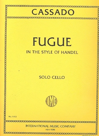 Fugue C major for violoncello solo