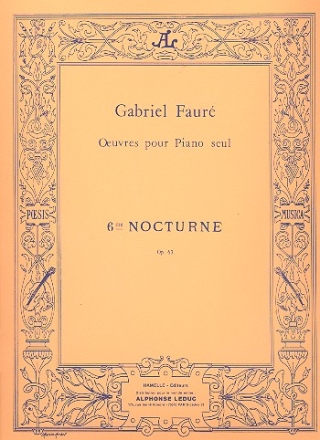 Nocturne r bemol majeur no.6 op.63 pour piano