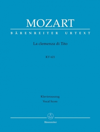 La clemenza di Tito KV621 Klavierauszug (dt/it)