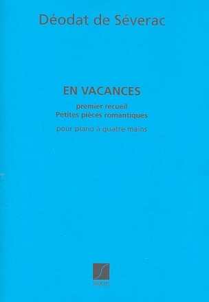 En vacances vol.1 pour piano  4 mains Au chateau et dans le parc