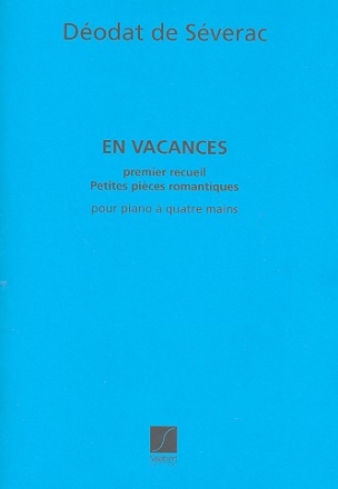 En vacances vol.1 pour piano  4 mains Au chateau et dans le parc