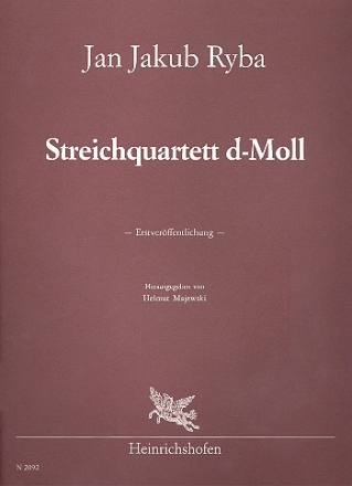 Streichquartett d-Moll  Stimmen