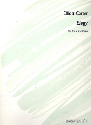 Elegy for viola and piano