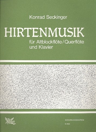 Hirtenmusik  fr Altblockflte (Flte) und Klavier