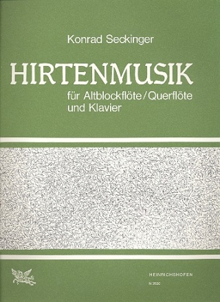 Hirtenmusik  fr Altblockflte (Querflte) und Klavier