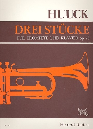 3 Stcke op.23 fr Trompete und Klavier