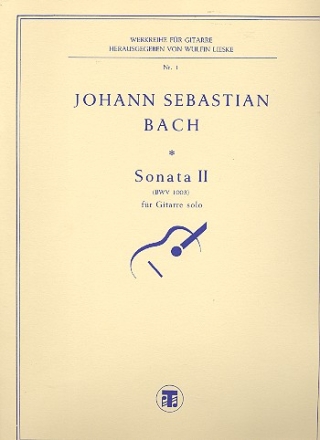 Sonate a-moll BWV1003 fr Violine solo bearbeitet fr Gitarre