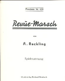 Revue-Marsch fr Spielmannszug 7 Stimmen