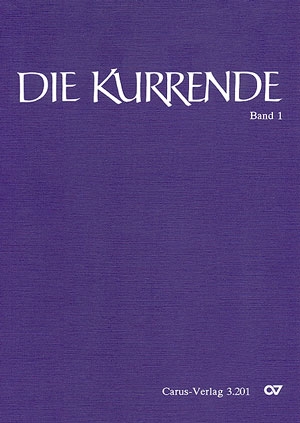 Die Kurrende Band 1 Eine Sammlung geistlicher Chorstze alter Meister