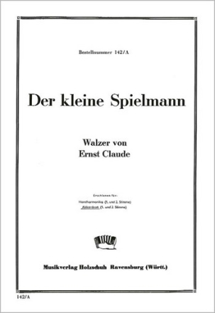 Der kleine Spielmann Walzer fr Akkordeon (mit 2. Stimme)