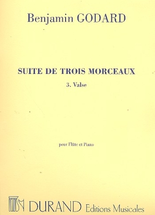 3 morceaux op.116,3 valse pour flte et piano