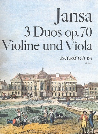 3 Duos op.70 fr Violine und Viola Stimmen