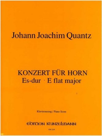 Konzert Es-Dur fr Horn und Orchester fr Horn und Klavier