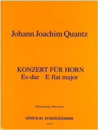 Konzert Es-Dur fr Horn und Orchester fr Horn und Klavier