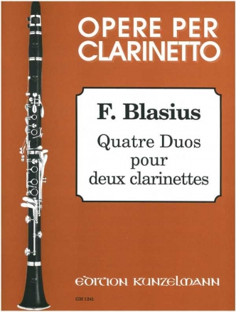 4 Duos pour 2 clarinettes Stimmen
