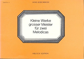 Kleine Werke groer Meister Band 4 fr 2 Melodicas Partitur
