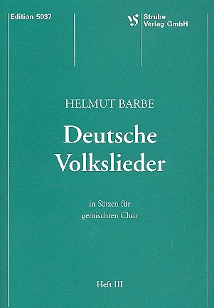 Deutsche Volkslieder Band 3 fr gem Chor