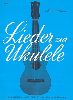 Lieder zur Ukulele Band 3 Sammlung beliebter Lieder mit Text