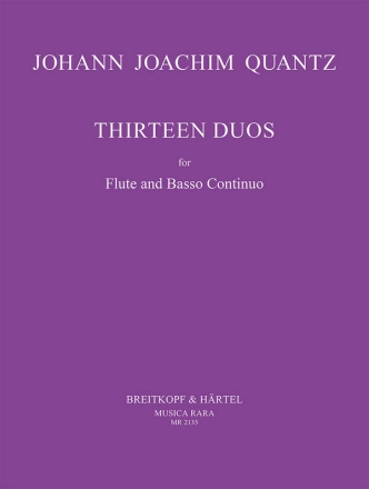 13 Duos f�r Fl�te un Bc