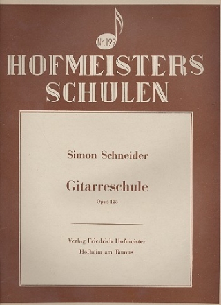 Gitarreschule op.125  