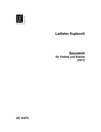 Souvenir fr Violine und Klavier (1971)