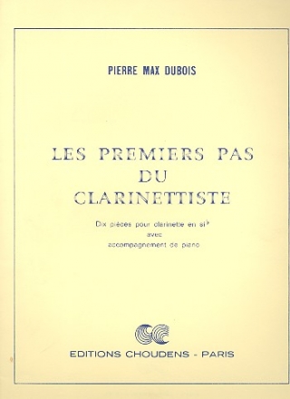 Les premiers pas du clarinettiste 10 pieces pour clarinette et piano