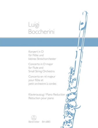 Konzert D-Dur   fr Flte und Streichorchester  fr Flte und Klavier