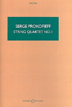 Streichquartett Nr. 1 op. 50 HPS 764 für Streichquartett Studienpartitur