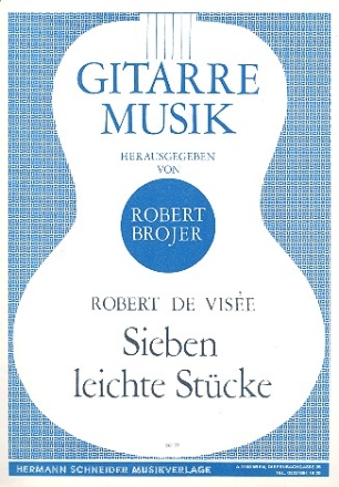 7 leichte Stcke fr Gitarre