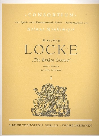 The Broken Consort Band 1 fr 2 Violinen und Violoncello Partitur