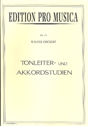 Tonleiter- und Akkordstudien