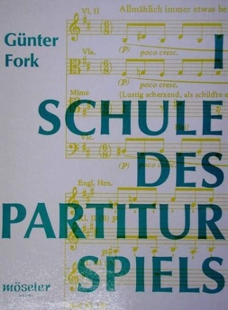 Schule des Partiturspiels Band 1