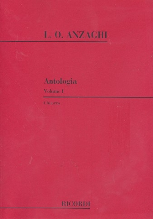 Antologia vol.1 91 pezzi di autori diversi per chitarra