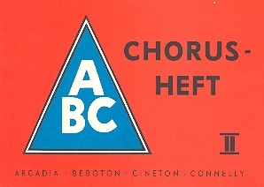 ABC Chorusheft 2: Melodiestimme mit Texten und Akkorden