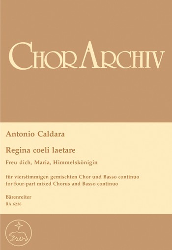 Regina coeli laetare für gem Chor, Klavier (Orgel) ad libitum Partitur (la/dt)