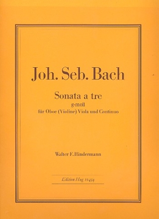 Triosonate g-Moll nach BWV76/8 und BWV528 fr Oboe (Violine), Viola und Bc