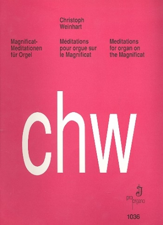 Magnificat-Meditationen fr Orgel