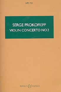 Concerto g minor no.2 op.63 for violin and orchestra study score